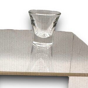 Vintage Miniature Shot Glass Barware Collectible Drinkware EUC Thimbleful Drink